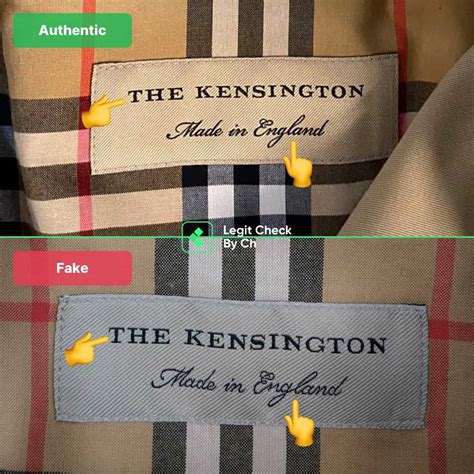 supreme burberry real vs fake|Burberry trench authenticity check.